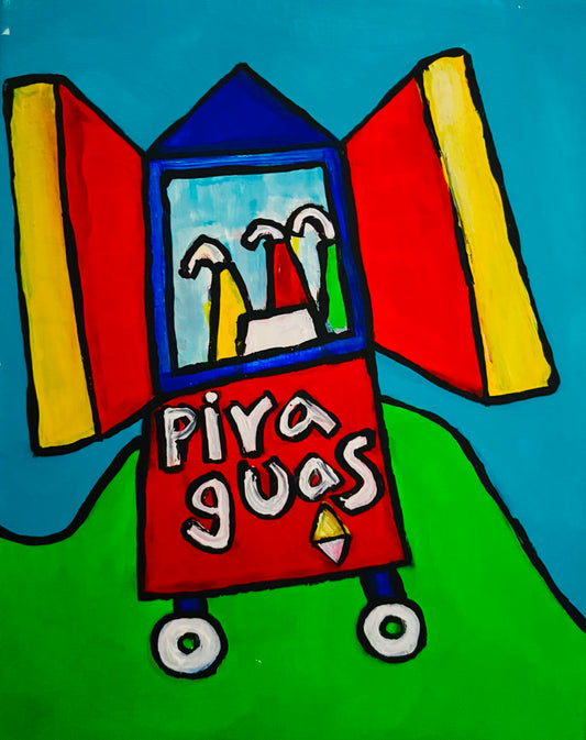 Carrito de Piraguas – 8×10 Art Kit