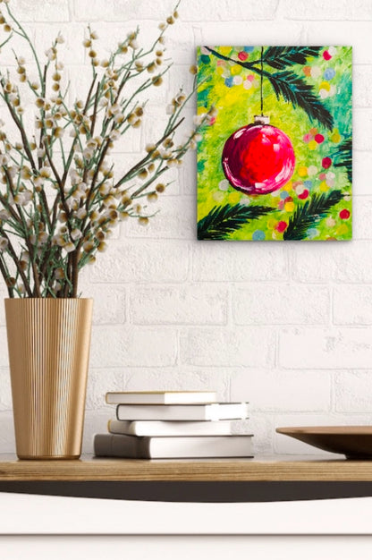 Christmas Ornament - 8x10 Art Kit