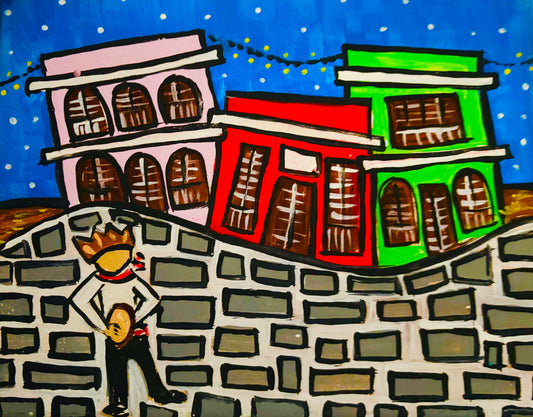 Plenero en el Viejo San Juan – 8×10 Art Kit